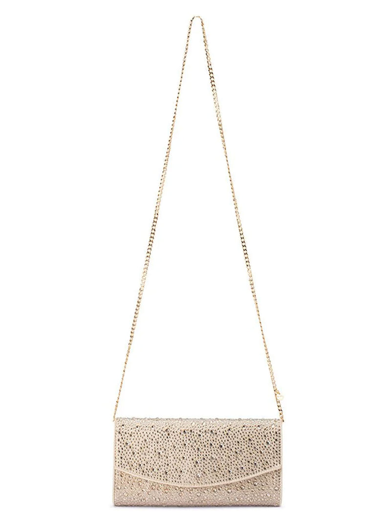 OLGA BERG EMMA CRYSTAL CLUTCH