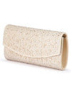 OLGA BERG EMMA CRYSTAL CLUTCH