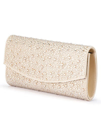 OLGA BERG EMMA CRYSTAL CLUTCH