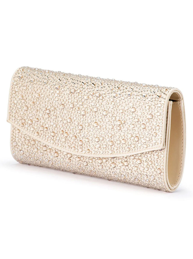 OLGA BERG EMMA CRYSTAL CLUTCH