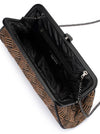OLGA BERG LOIS WOVEN BAG