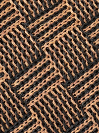 OLGA BERG LOIS WOVEN BAG