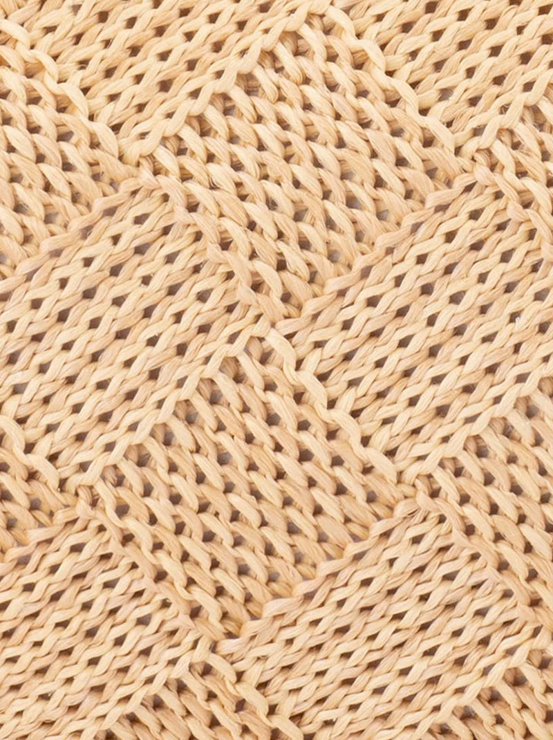OLGA BERG LOIS WOVEN BAG