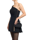 OLGA BERG NATALIE PLEATED CLUTCH
