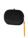 OLGA BERG NATALIE PLEATED CLUTCH