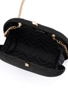 OLGA BERG NATALIE PLEATED CLUTCH