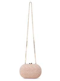 OLGA BERG NATALIE PLEATED CLUTCH