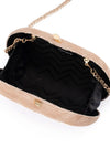 OLGA BERG NATALIE PLEATED CLUTCH