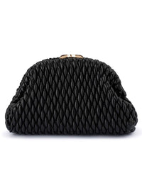 OLGA BERG PAIGE TEXTURED CLUTCH
