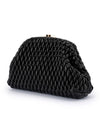 OLGA BERG PAIGE TEXTURED CLUTCH