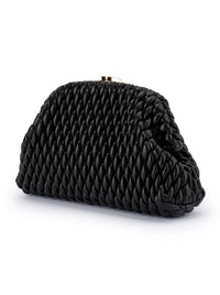OLGA BERG PAIGE TEXTURED CLUTCH