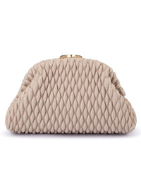 OLGA BERG PAIGE TEXTURED CLUTCH