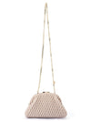 OLGA BERG PAIGE TEXTURED CLUTCH