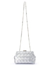 OLGA BERG QUINN WOVEN CLUTCH