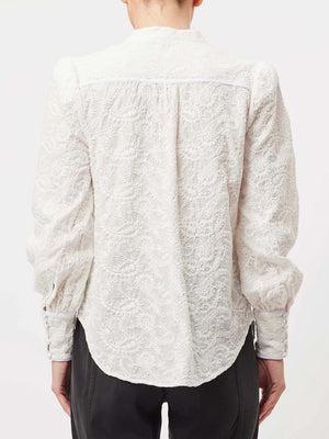 ONCE WAS CRUIZE EMBROIDERED COTTON SHIRT