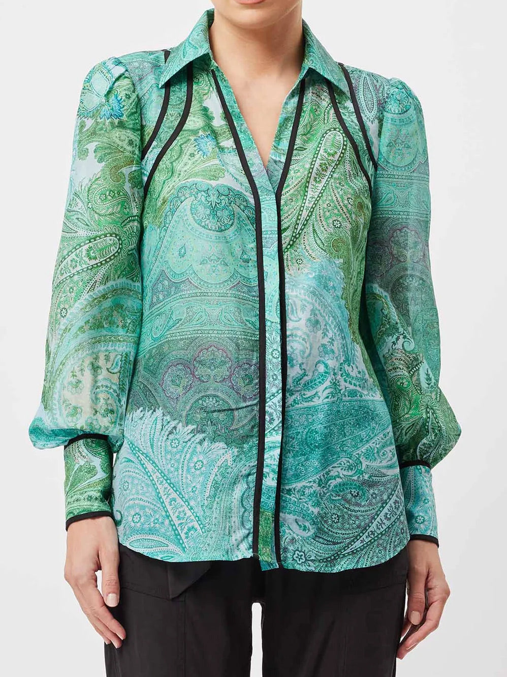 ONCE WAS ODYSSEY COTTON SILK SHIRT