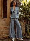 ONCE WAS PANAMA LINEN VISCOSE WIDE PANT
