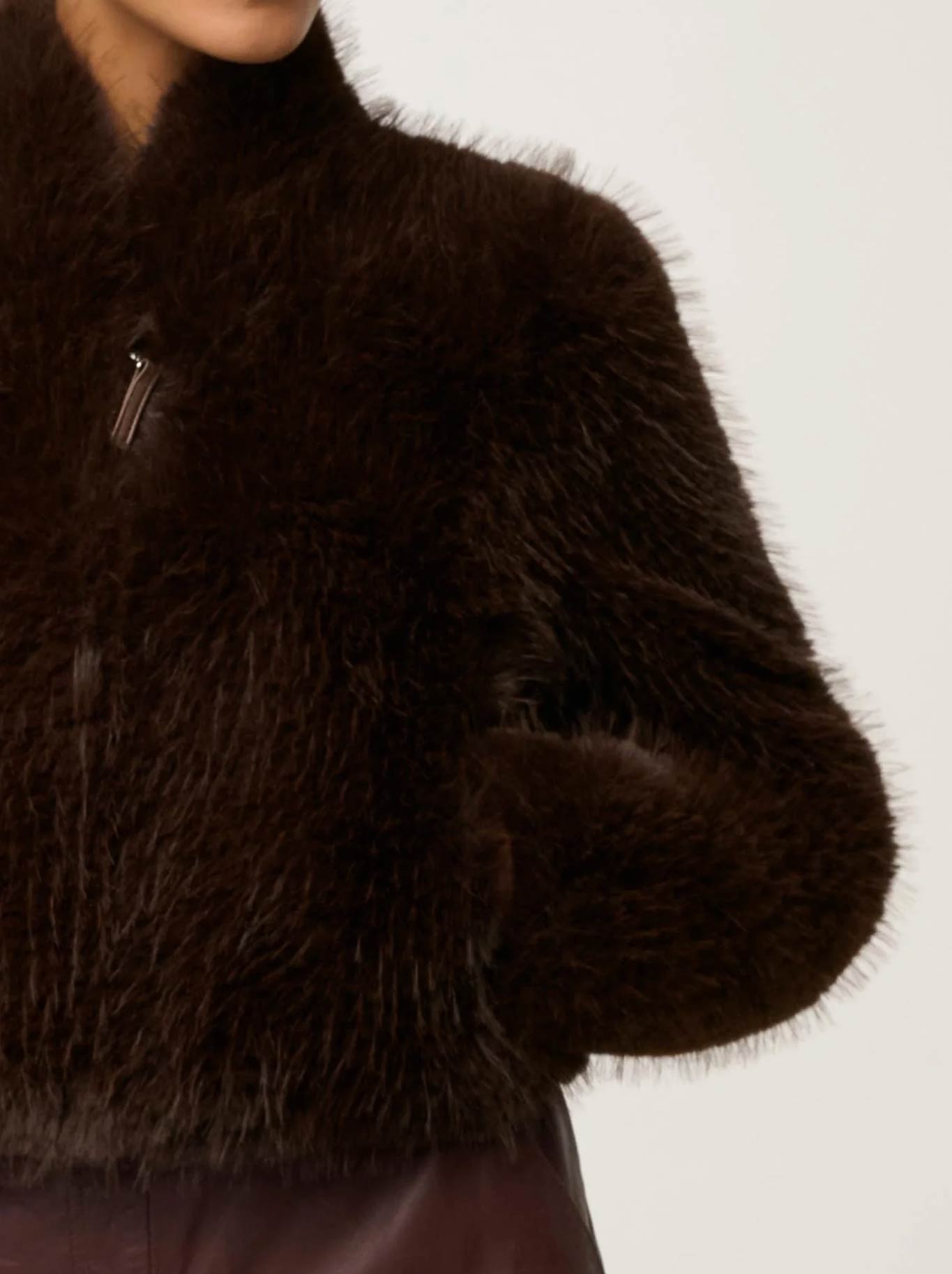 ONCE WAS DAWN FAUX FUR JACKET