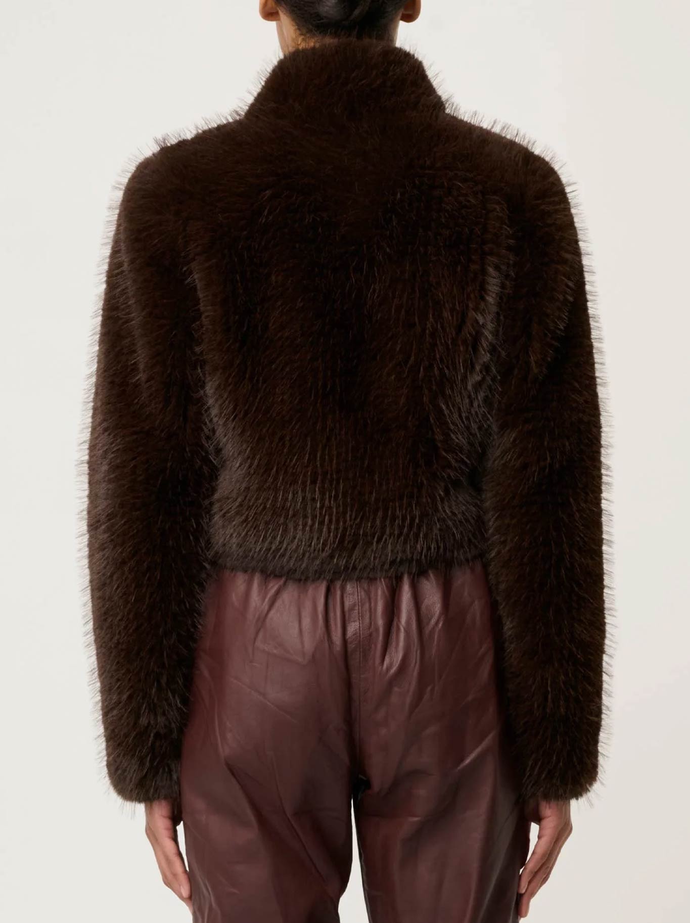 ONCE WAS DAWN FAUX FUR JACKET