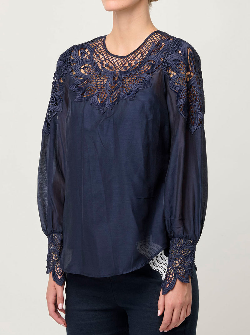 ONCE WAS MIRADOR BLOUSE