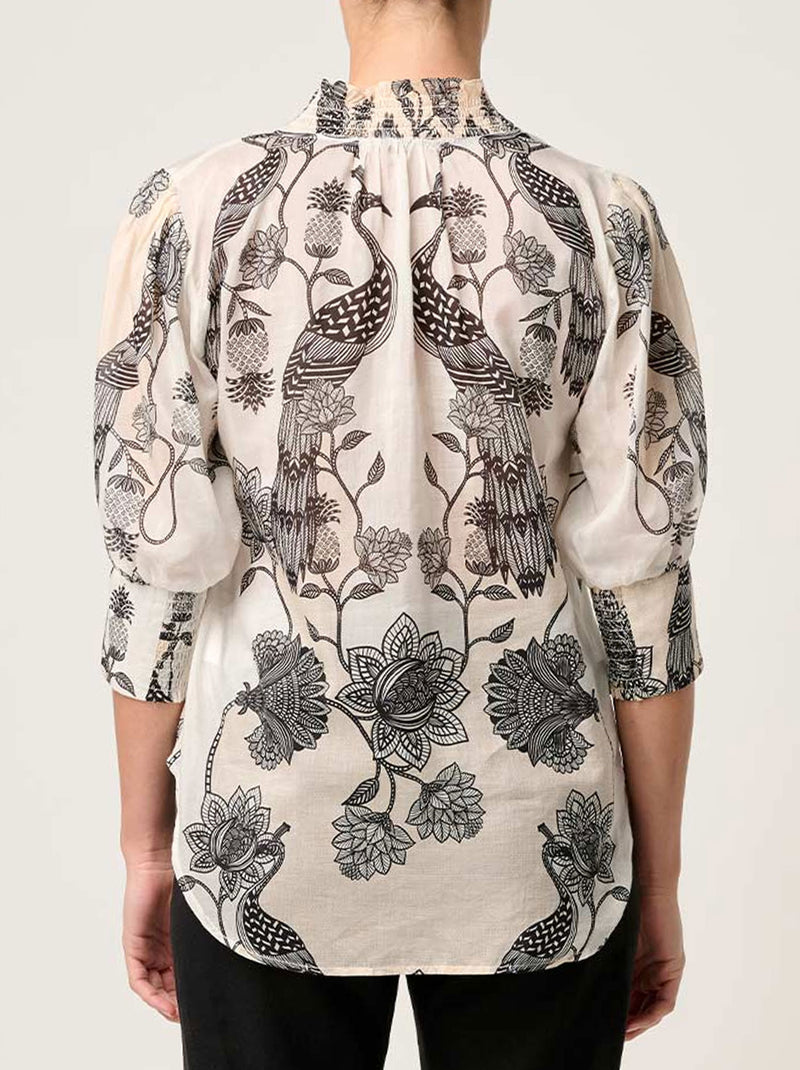ONCE WAS OLEANDER BLOUSE