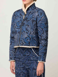 ONCE WAS RYLIE REVERSIBLE FAUX FUR JACKET