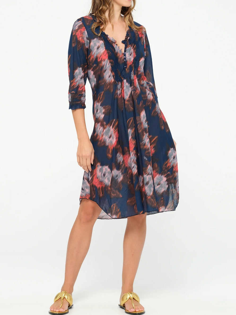ONE SEASON MIDI POPPY DRESS