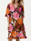 ONE SEASON MIDDY INDI DRESS