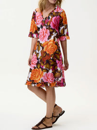 ONE SEASON MIDDY INDI DRESS