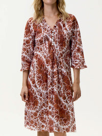 ONE SEASON MIDDY POPPY DRESS