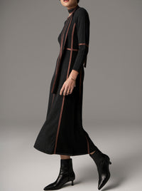 POL LARA LUREX DRESS