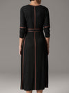 POL LARA LUREX DRESS