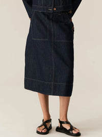 POL CARSEN DENIM SKIRT