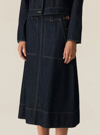 POL CARSEN DENIM SKIRT