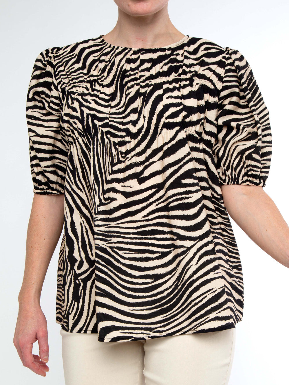 PINGPONG ZEBRA IKAT TOP