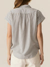 POL VIRA CAP SLEEVE SHIRT