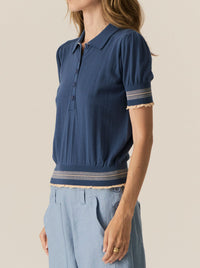 POL LASK KNIT POLO