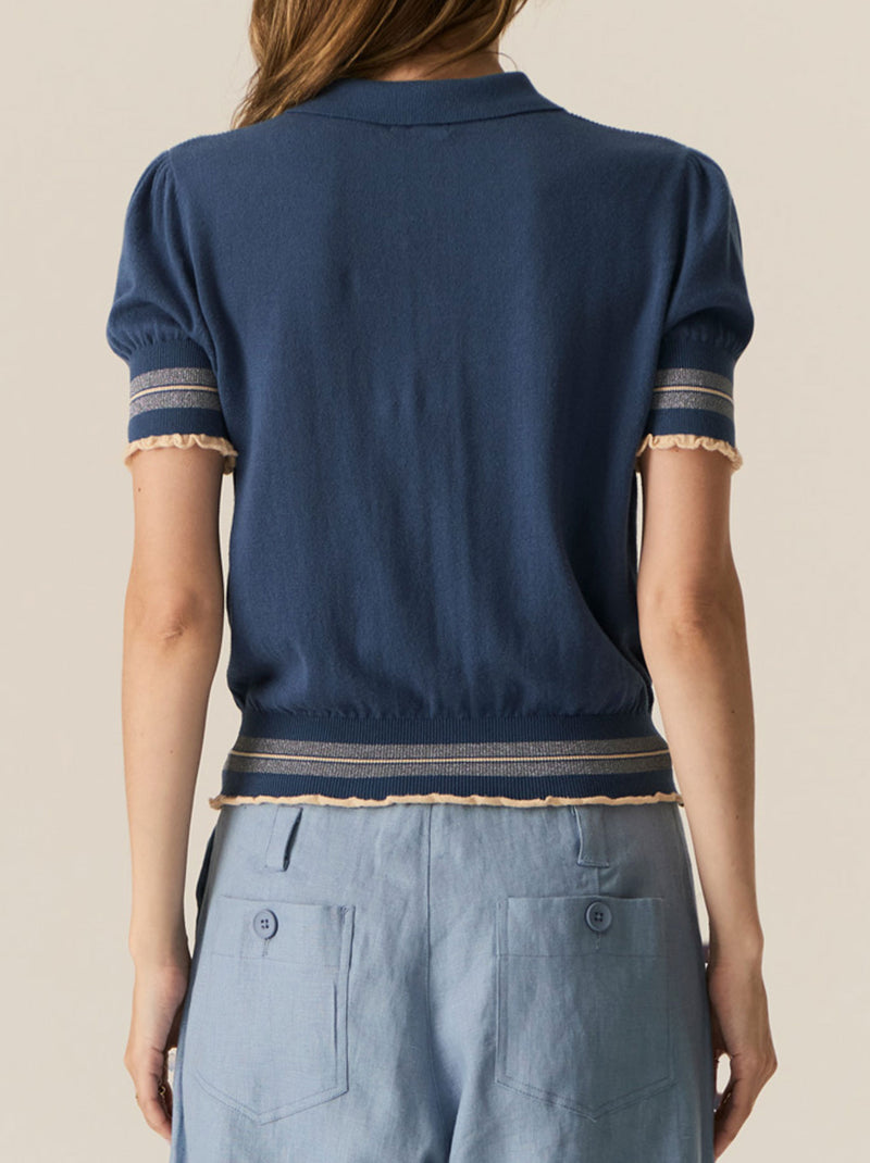 POL LASK KNIT POLO