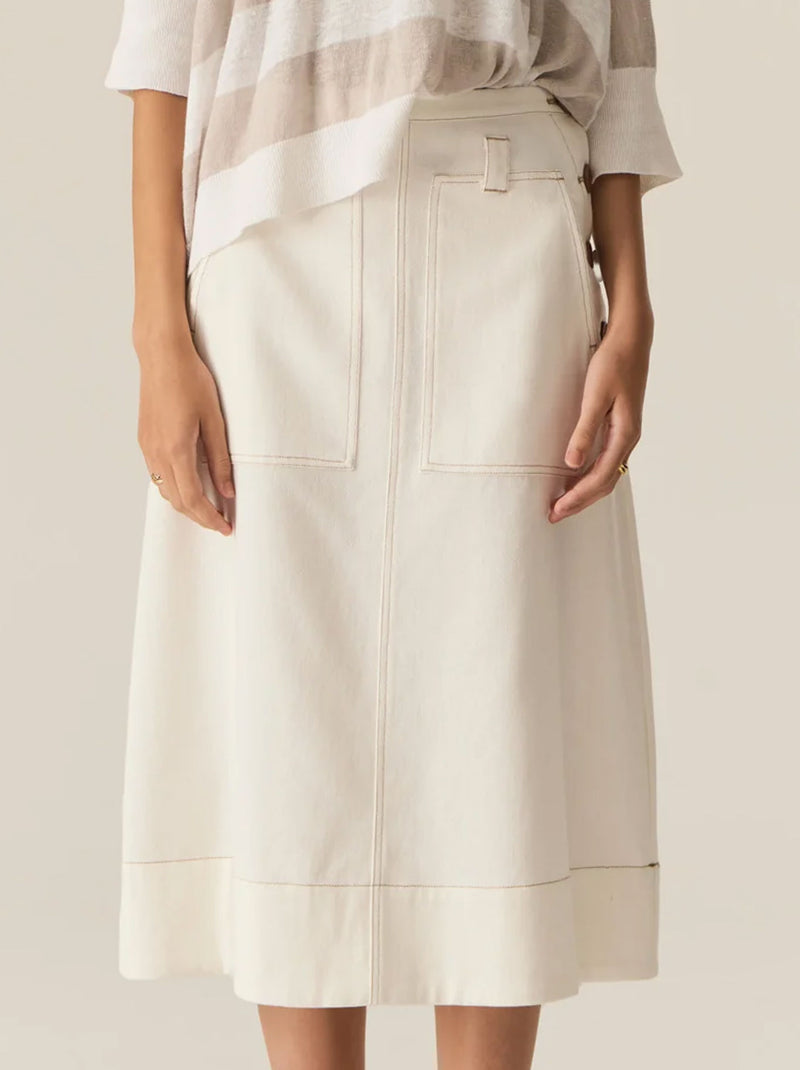 POL CARSEN DENIM SKIRT