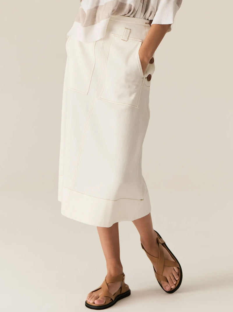 POL CARSEN DENIM SKIRT