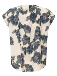 POL AMARA DRAPED TOP