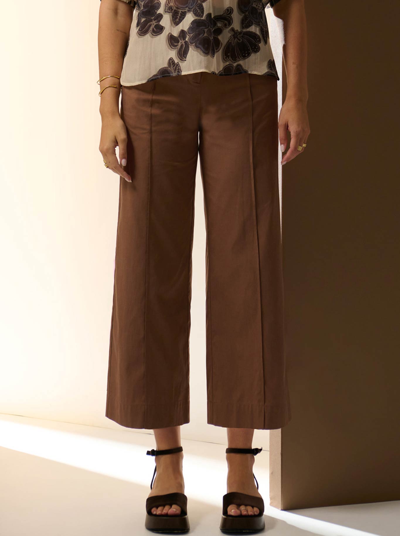 POL ODETTE BELTED PANT