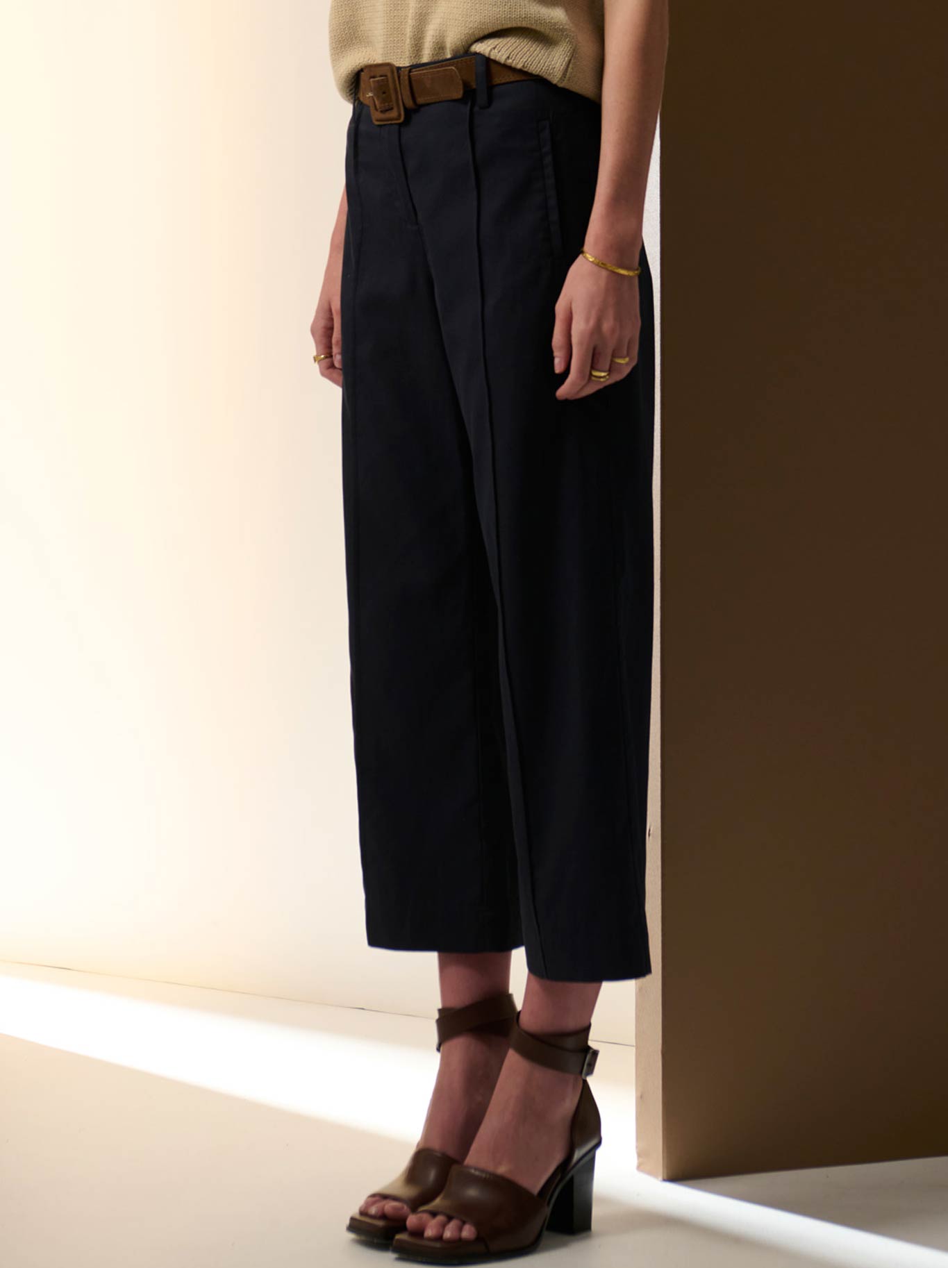 POL ODETTE BELTED PANT