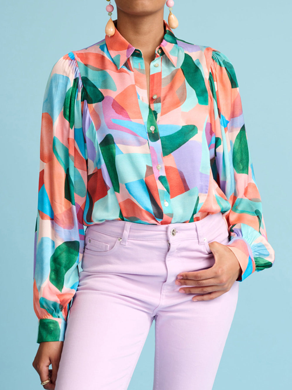 POM ELEMENTS BLOUSE