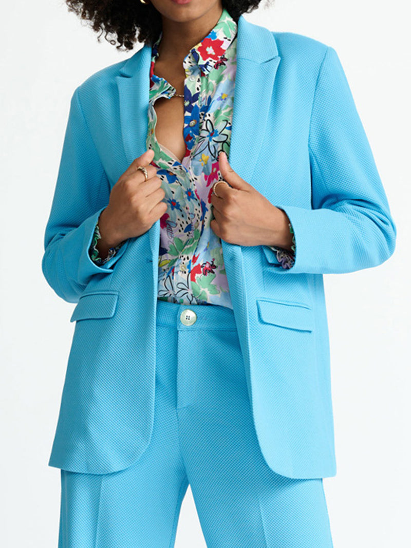 POM DREAMY BLUE BLAZER
