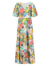 POM CHARLEY TROPICAL BOUQUET DRESS