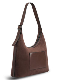 PRENE THE PAIGE FAUX SUEDE BAG