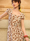 SACHA DRAKE SAND DUNE DRESS