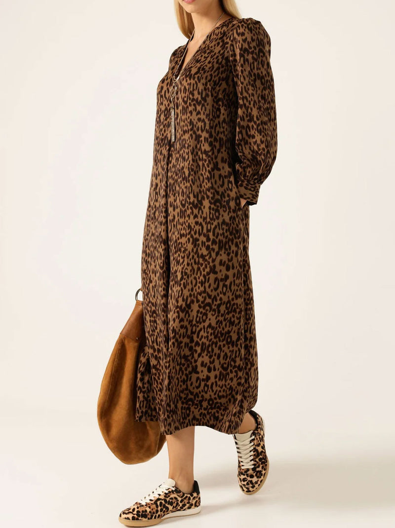 SACHA DRAKE BAUCHART MIDI DRESS