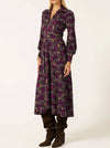 SACHA DRAKE BOUQUET MIDI DRESS